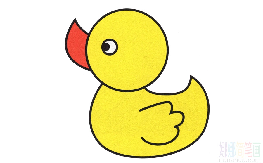 小鸭子的画法