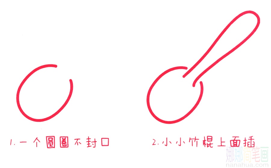 勺子的画法