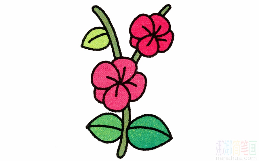 梅花的画法