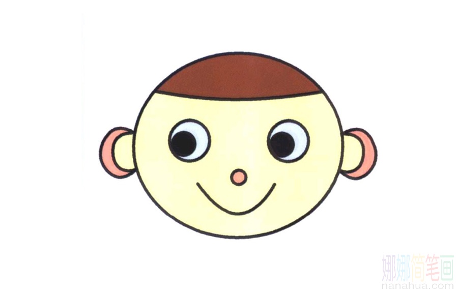 小男孩的画法