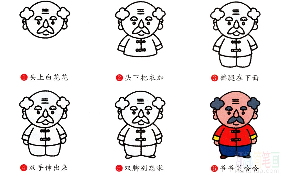 爷爷的画法