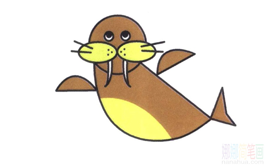 海象的画法