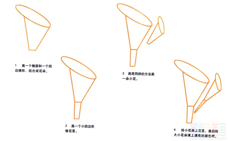 马蹄莲的画法
