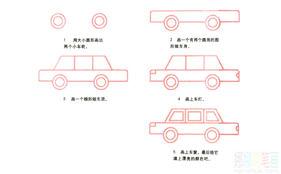 汽车的画法