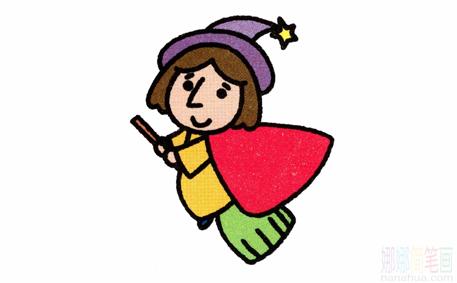 女巫的画法