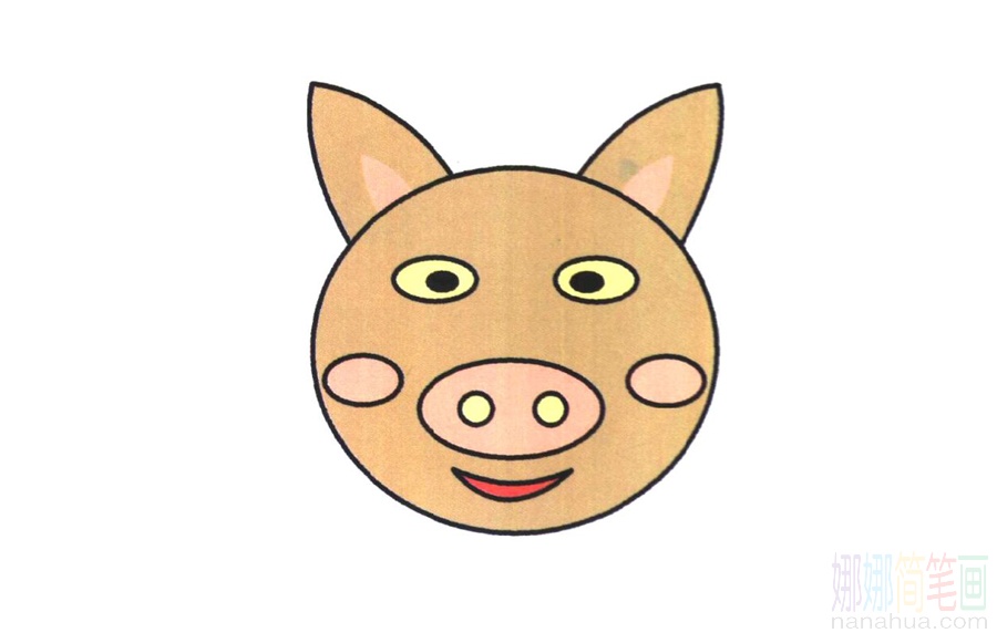 猪的画法