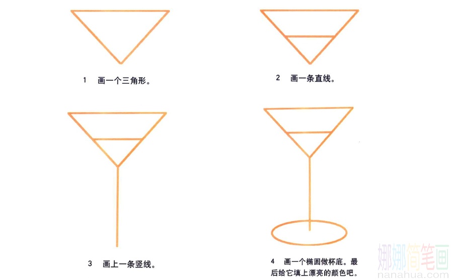 酒杯的画法