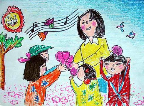感恩节儿童画