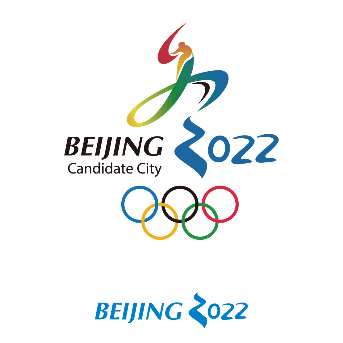 北京张家口2022冬奥会申办logo展示