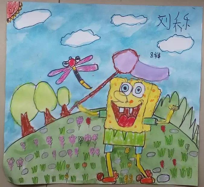 海绵宝宝儿童画
