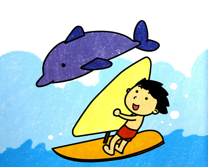 美丽可爱的海豚