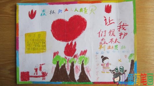 关注消防安全，普及防火知识手抄报图片