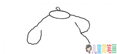 布丁狗简笔画图