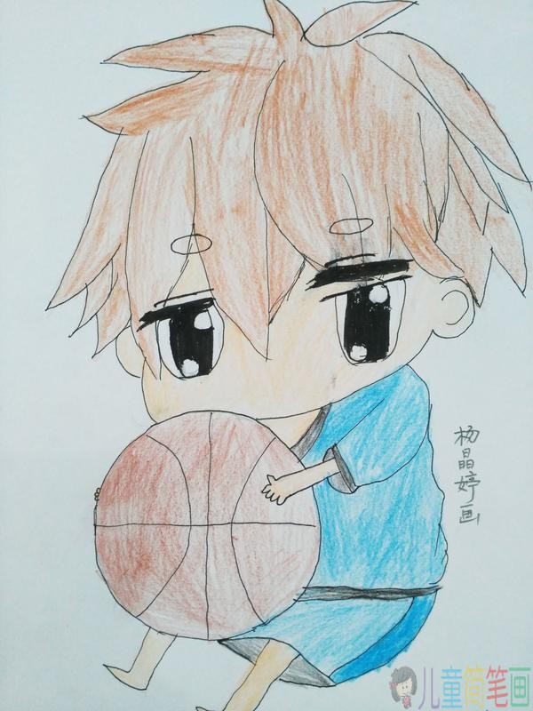 彩色铅笔动漫作品