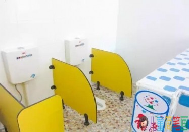 幼儿园厕所环境怎么布置图片?洗手间环创布置图片大全