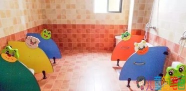 幼儿园厕所环境怎么布置图片?洗手间环创布置图片大全
