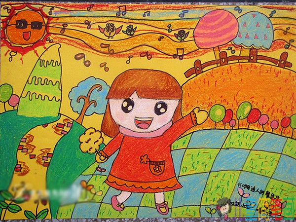 我的梦里世界图画优秀作品