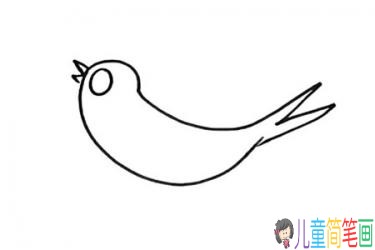 春天到了，小燕子的简笔画图片