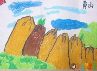 小学生画祖国的大好河山儿童画图片大全