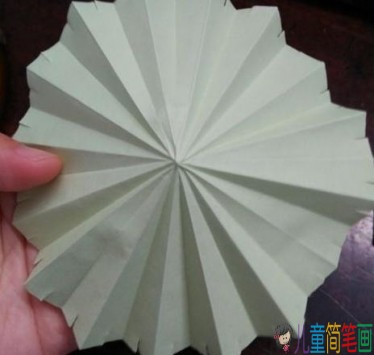 幼儿园手工雨伞，小彩纸怎么折雨伞