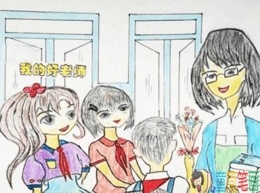 2019简单又好看教师节的画,教师节画什么画送给老师