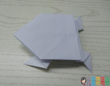 幼儿园最简单青蛙折纸怎么折