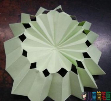 幼儿园手工雨伞，小彩纸怎么折雨伞