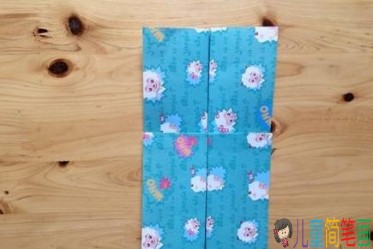 儿童手工折纸晚礼服折法