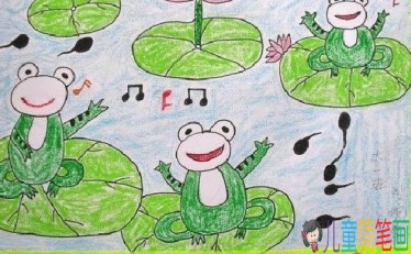 以快乐童年为主题的儿童画有哪些