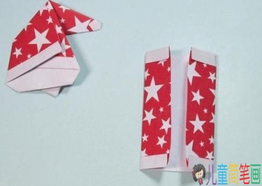 手工折纸教程：圣诞老人