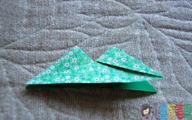 儿童手工四叶草简单折法图解