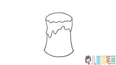蜡烛简笔画画法步骤