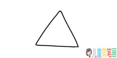 埃及金字塔的简笔画绘画步骤