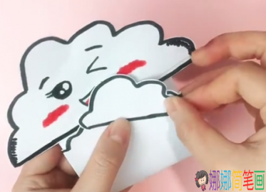 创意彩虹卡片五一劳动节手工制作