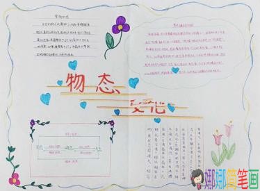 学好物理主题手抄报图片大全