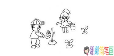 关于五一劳动节的简笔画怎么画