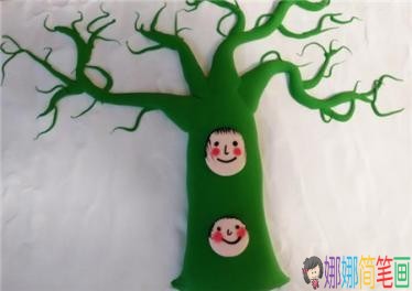 儿童节手工彩泥贴画制作教程