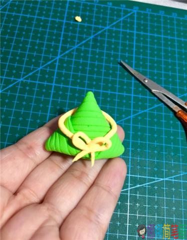 端午节粘土粽子，儿童手工制作