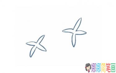 彩色兰花简笔画的画法步骤