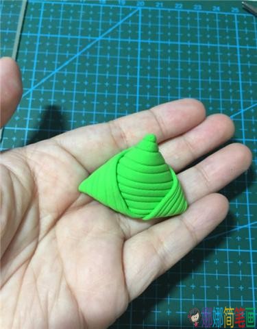 端午节粘土粽子，儿童手工制作