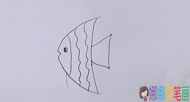 神奇的海底世界儿童简笔画教程