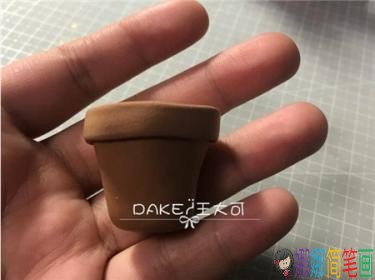 有趣的长草颜团子彩泥手工制作