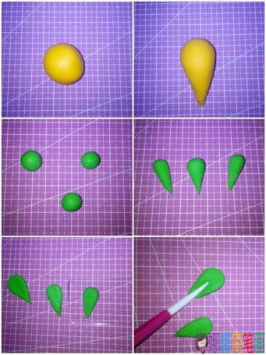 儿童节手工彩泥制作，简单五步制作保卫萝卜摆件