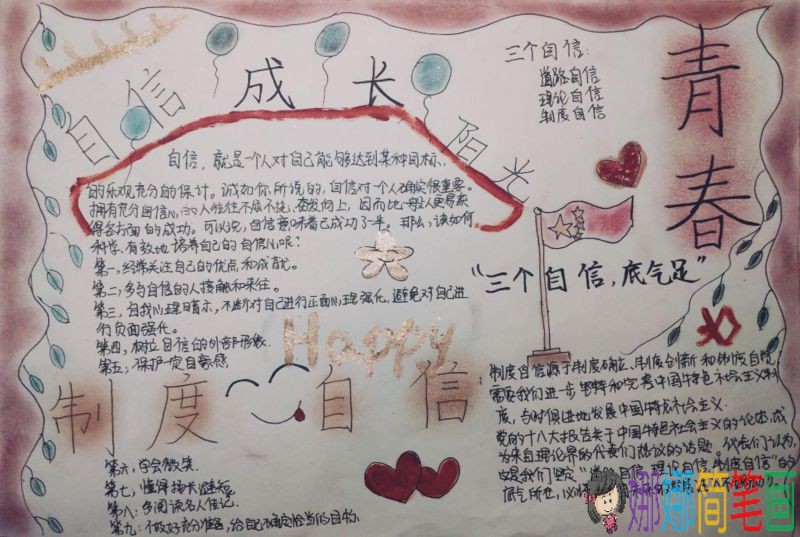 全面开启建设现代化强国新征程手抄报