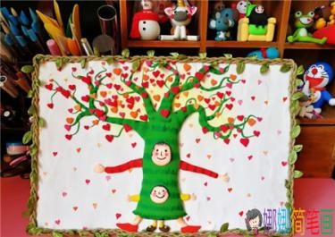 儿童节手工彩泥贴画制作教程