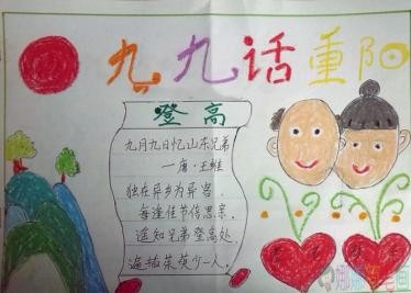 重阳节手抄报图片大全：重阳节节日起源