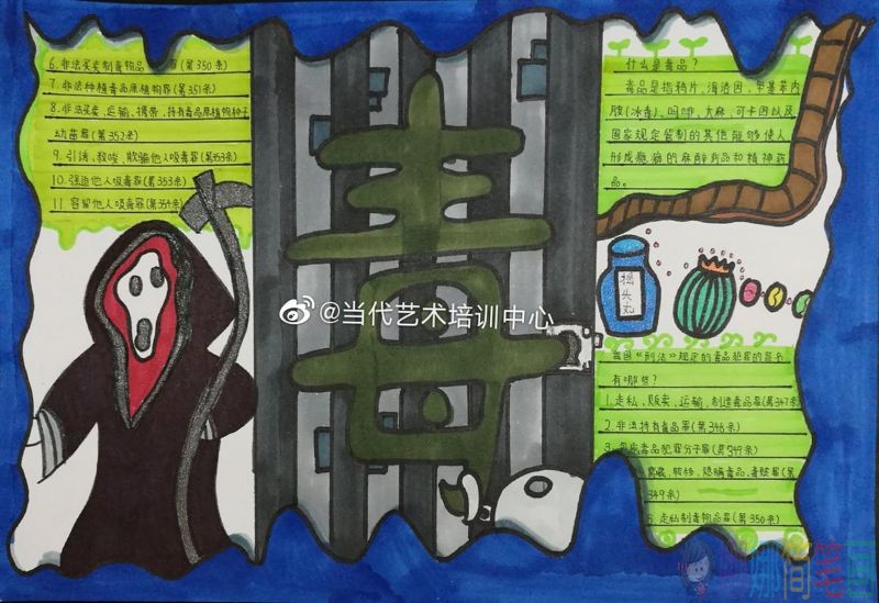 禁毒日手抄报,简单又漂亮禁毒手抄报图片大全/儿童简笔画 禁毒日手抄报,简单又漂亮禁毒手抄报图片大全