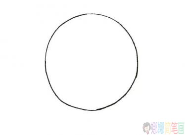 简单可爱的彩色狮子简笔画的画法