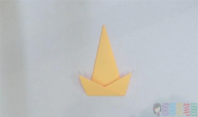 圆筒帽子简单折法