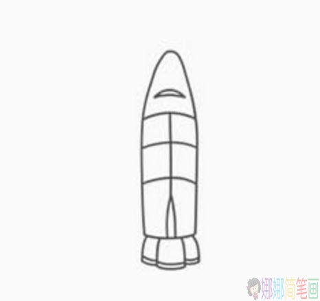 宇宙飞船简笔画,宇宙飞船简笔画儿童画